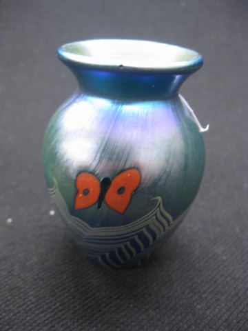 Lundberg Art Glass Cabinet Vase