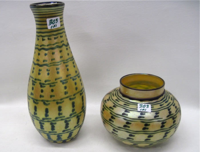 LUNDBERG STUDIOS TWO ART GLASS