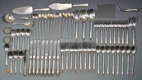LUNT FLORENTINE SCROLL FLATWARE