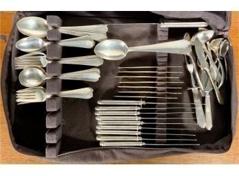 Lunt Sterling flatware set,