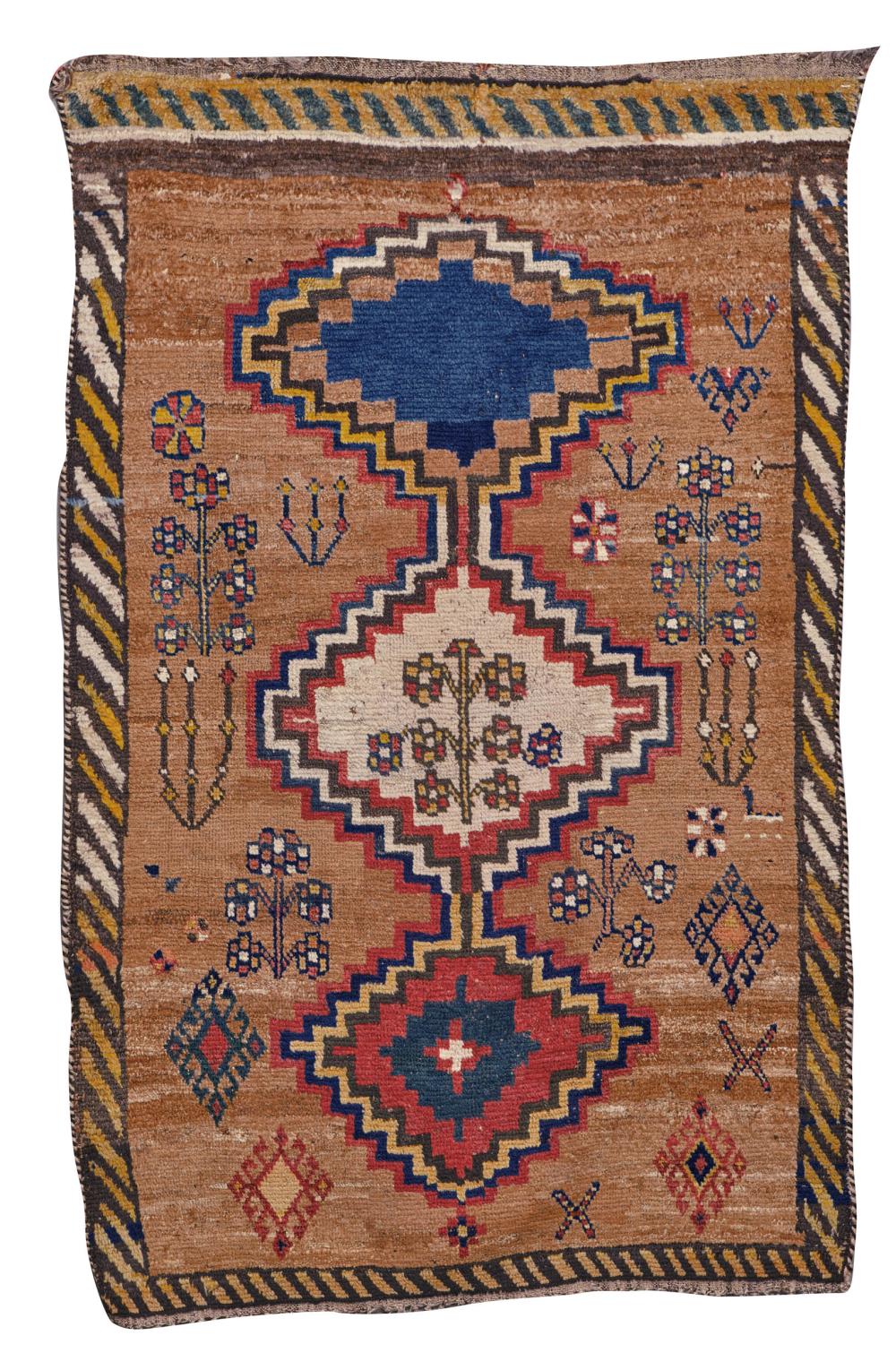 LURI GABBEH CAMEL HAIR RUG, PERSIA,