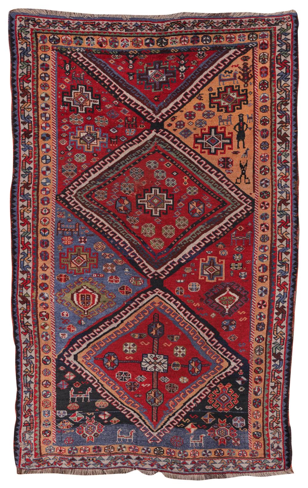 LURI RUG, PERSIA, LAST QUARTER 19TH