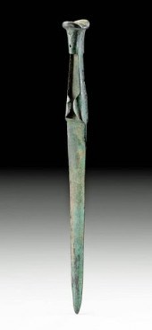 LURISTAN BRONZE SHORT SWORDAnc