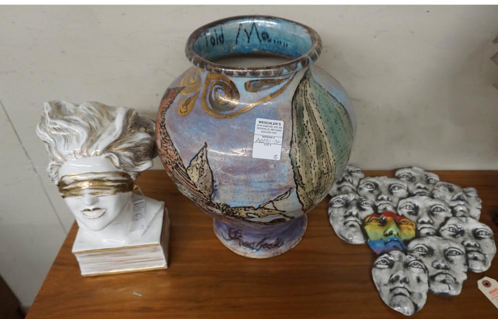 LUSTRE AND PASTEL GLAZED ART