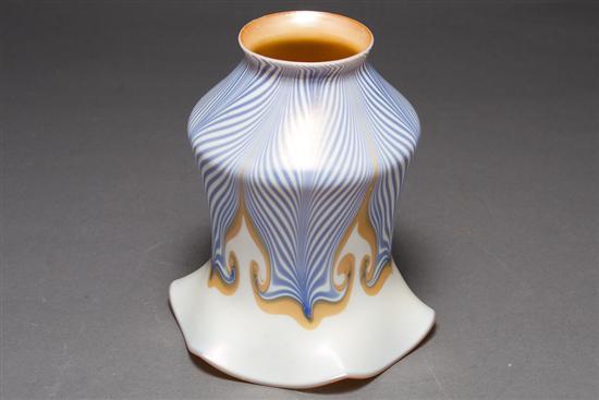 Lustre Art blown glass feather