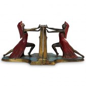 L.V. ARONSON ART DECO FIGURAL