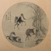 LV QINGHAN, HORSE, FANDepictin