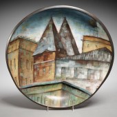 LYDIA BUZIO, PAINTED TERRACOTT