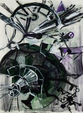 LYDIA DONA (B. 1955), ORBITAL