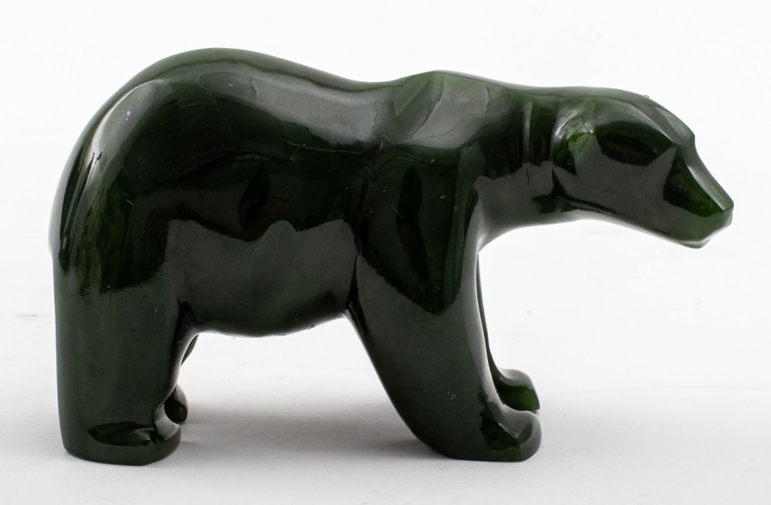 LYLE SOPEL "POLAR BEAR" NEPHRITE