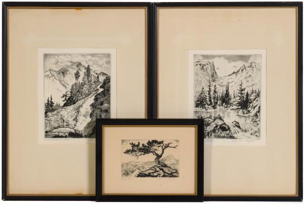 LYMAN BYXBE (1886-1980) PENCIL