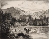 LYMAN BYXBE (1886-1980) PENCIL