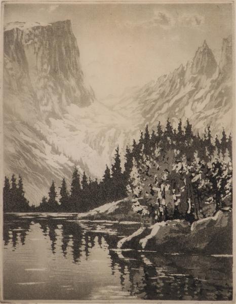 LYMAN BYXBE (1886-1980) PENCIL