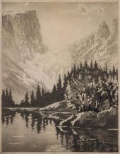 LYMAN BYXBE (1886-1980) PENCIL