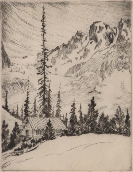 LYMAN BYXBE (1886-1980) PENCIL