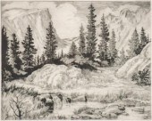 LYMAN BYXBE (1886-1980) PENCIL