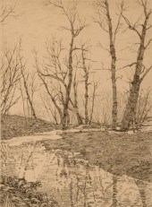 LYMAN BYXBE (1886-1980) PENCIL