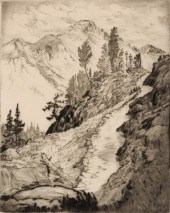 LYMAN BYXBE (1886-1980) PENCIL