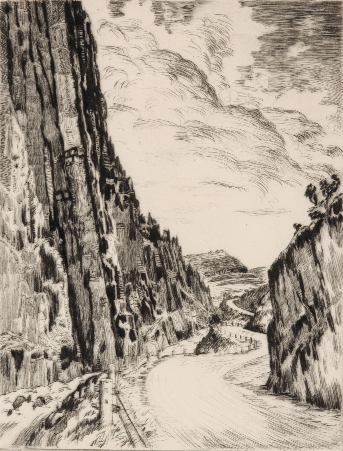 LYMAN BYXBE (1886-1980) PENCIL