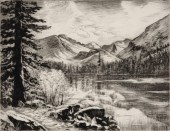 LYMAN BYXBE (1886-1980) PENCIL