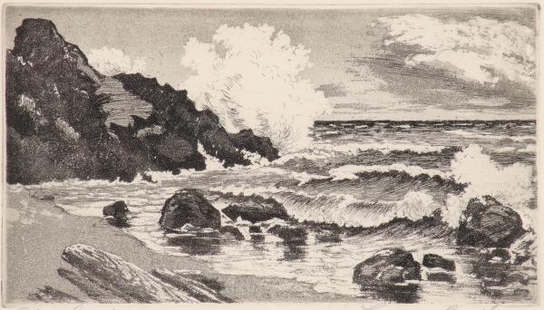 LYMAN BYXBE (1886-1980) PENCIL
