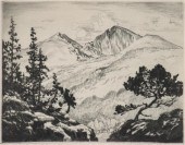 LYMAN BYXBE (1886-1980) PENCIL