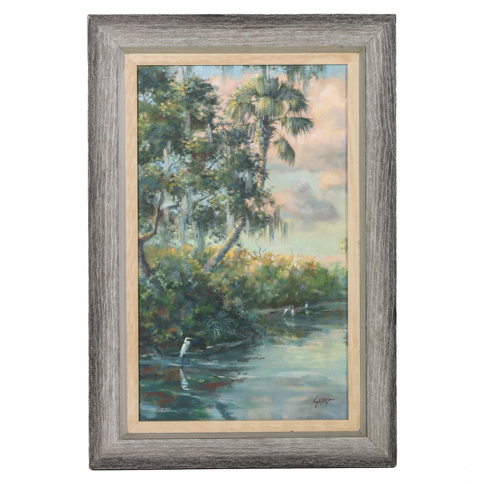 LYNDA GEYER B.1945 WETLANDS