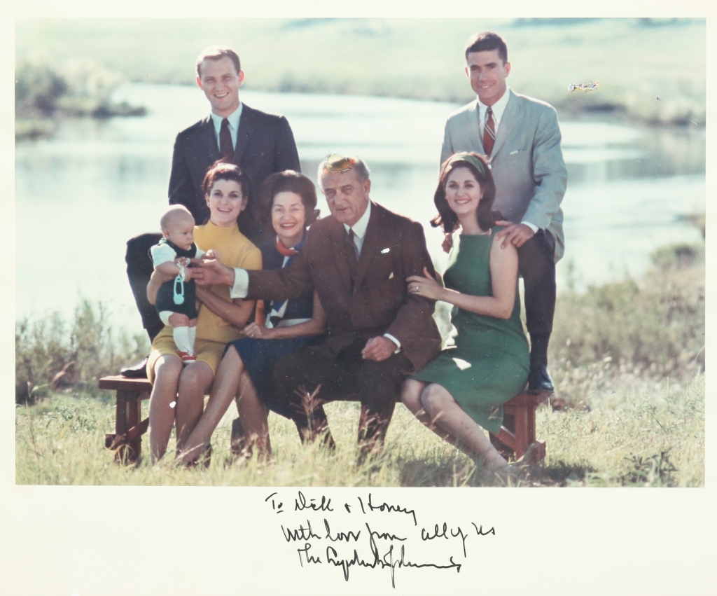 LYNDON B. JOHNSON SIGNATURE. Lyndon