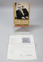 LYNDON JOHNSON AUTOGRAPHED BOO