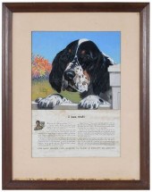 LYNN BOGUE HUNT PAINTING OF A