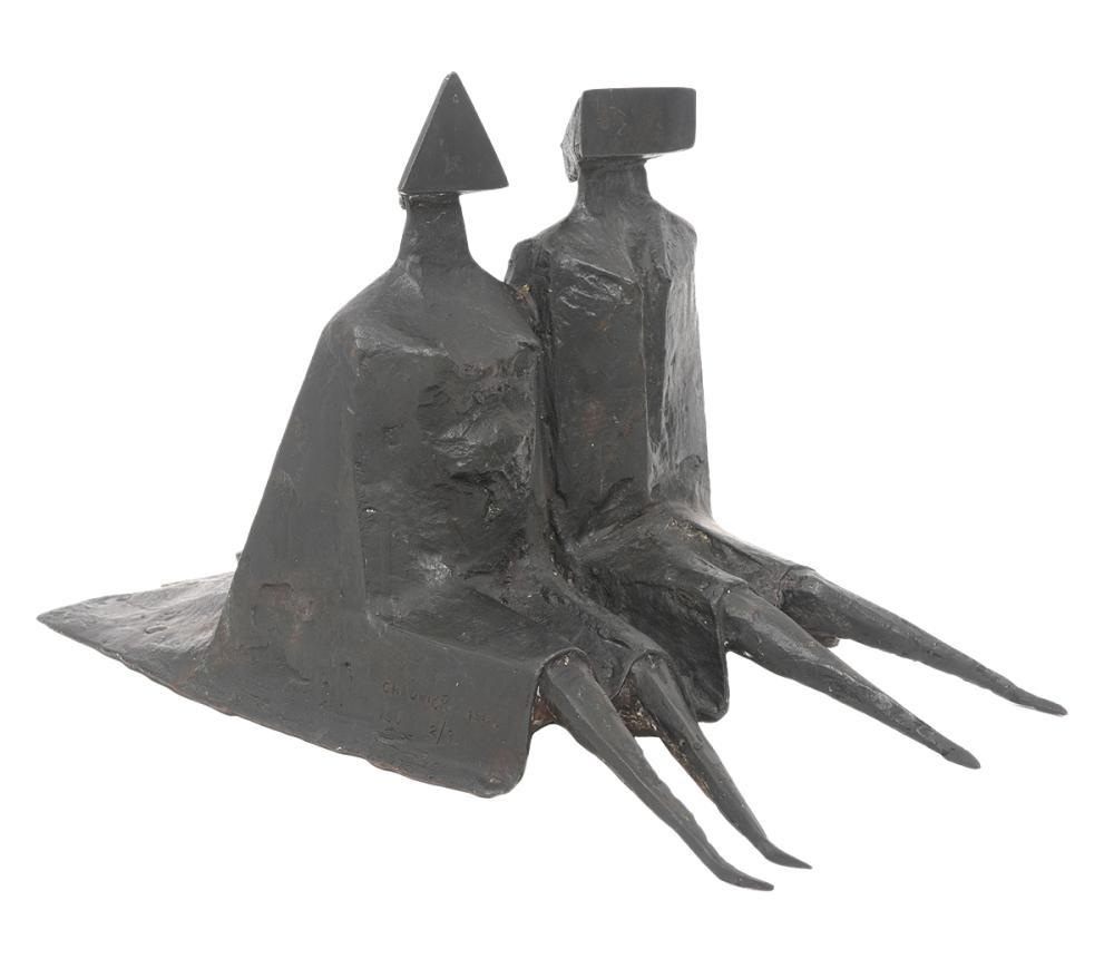 LYNN CHADWICK 'SITTING COUPLE IN