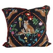 LYNN CHASE JAGUAR JUNGLE SILK