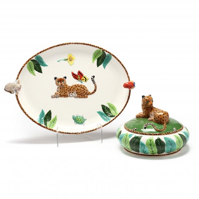 LYNN CHASE JUNGLE JUBILEE TUREEN