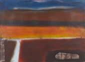LYNN R. WOLFE "GLASSED BLUE AC