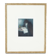 LYNN SHALER SIGNED ETCHING TIT