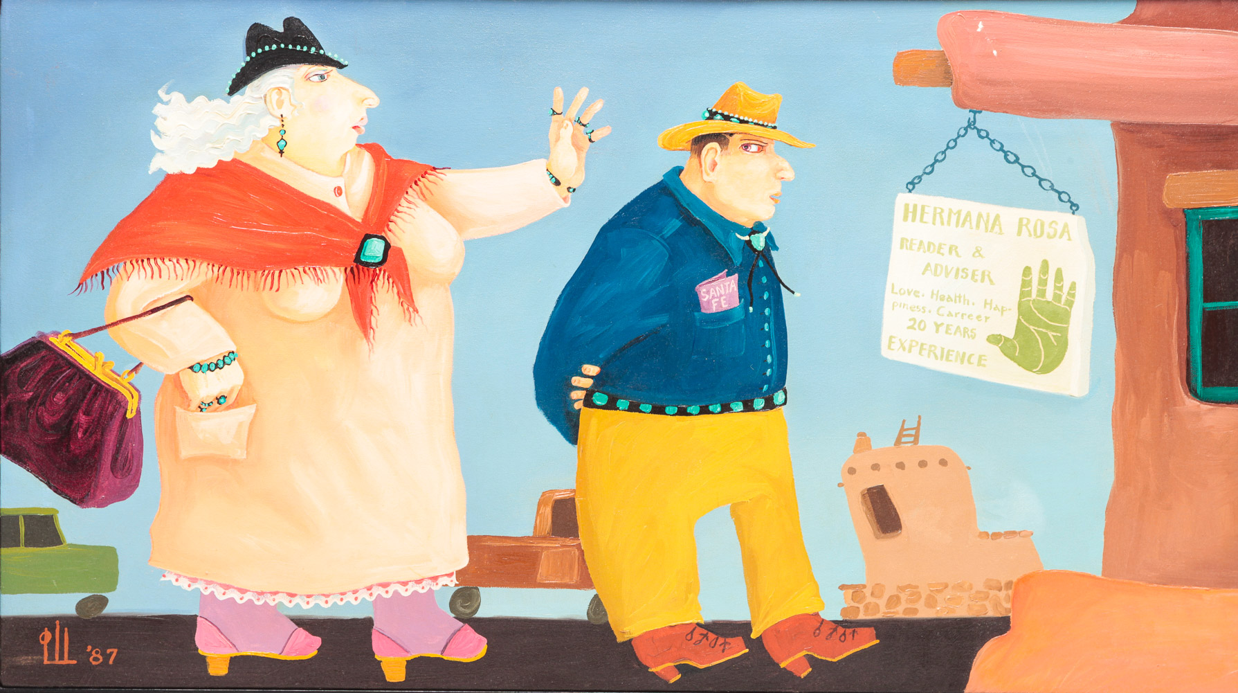 LYNNE LOSHBOUGH PAINTING "THE