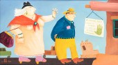 LYNNE LOSHBOUGH PAINTING "THE