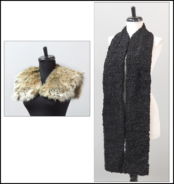 LYNX FUR COLLAR. Together with a