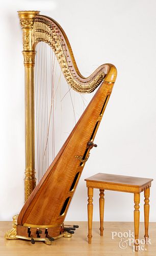 LYON & HEALY, NO. 2972 HARP WITH