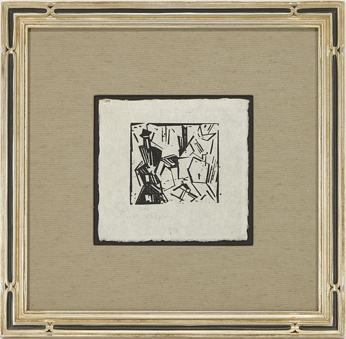 LYONEL FEININGER ABSTRACT