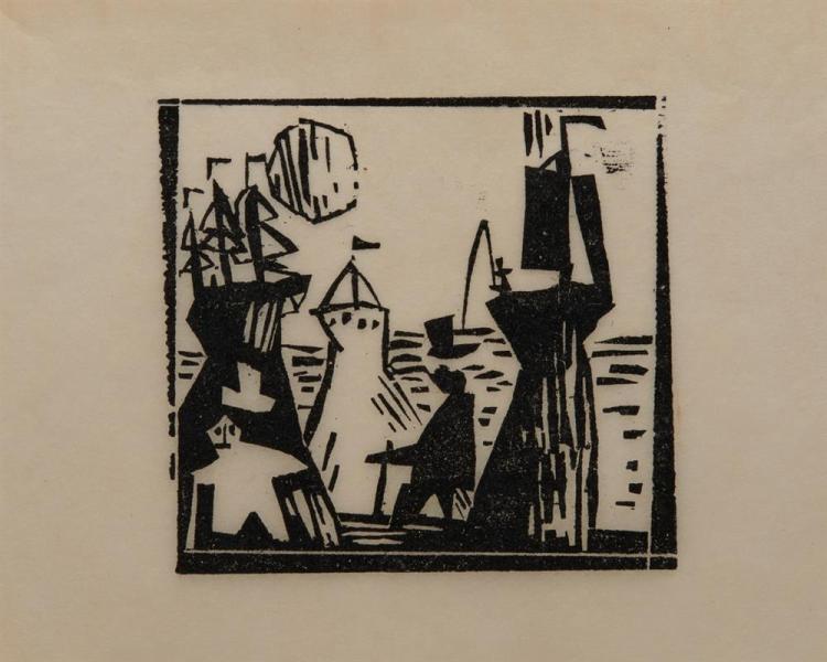 LYONEL FEININGER, (AMERICAN/GERMAN,