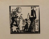 LYONEL FEININGER, (AMERICAN/GE