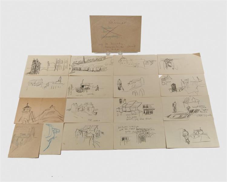 LYONEL FEININGER, (AMERICAN/GERMAN,
