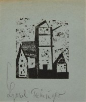 LYONEL FEININGER, (AMERICAN/GE
