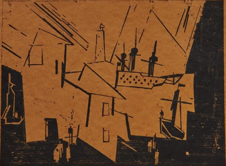 LYONEL FEININGER, (AMERICAN/GERMAN,