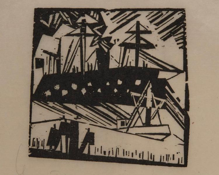 LYONEL FEININGER, (AMERICAN/GERMAN,