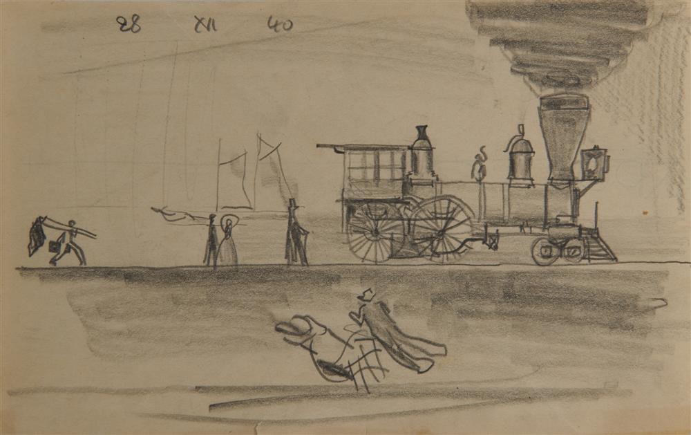 LYONEL FEININGER, (AMERICAN/GERMAN,