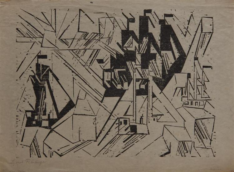 LYONEL FEININGER, (AMERICAN/GERMAN,