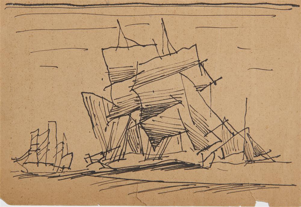 LYONEL FEININGER, (AMERICAN/GERMAN,