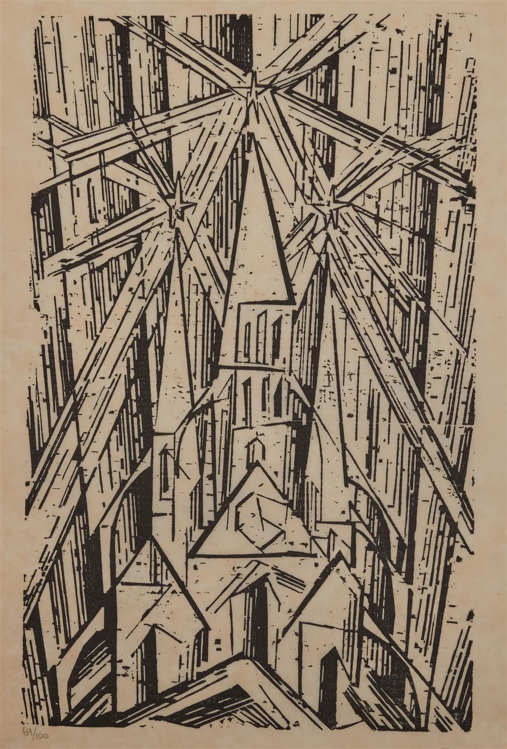 LYONEL FEININGER, (AMERICAN/GERMAN,